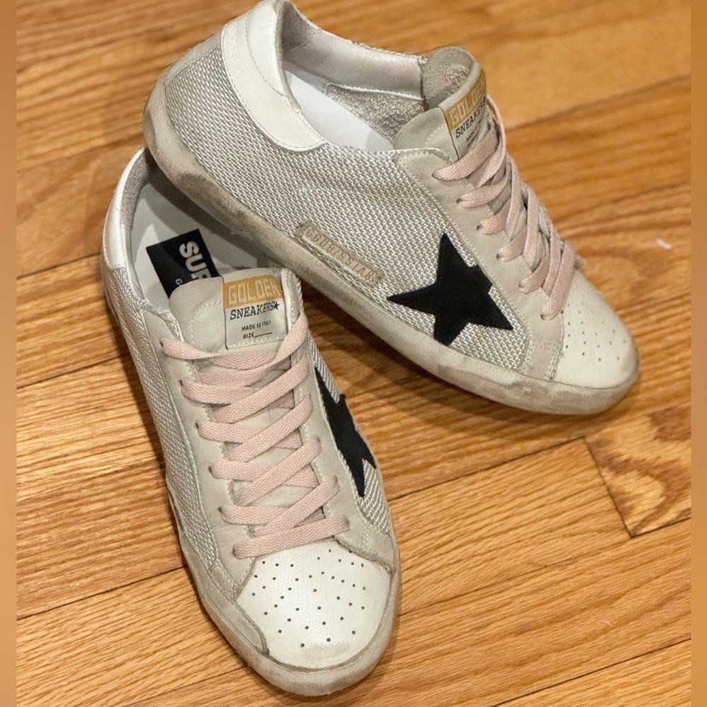 Golden Goose Super-Star Sneakers 39 EUC